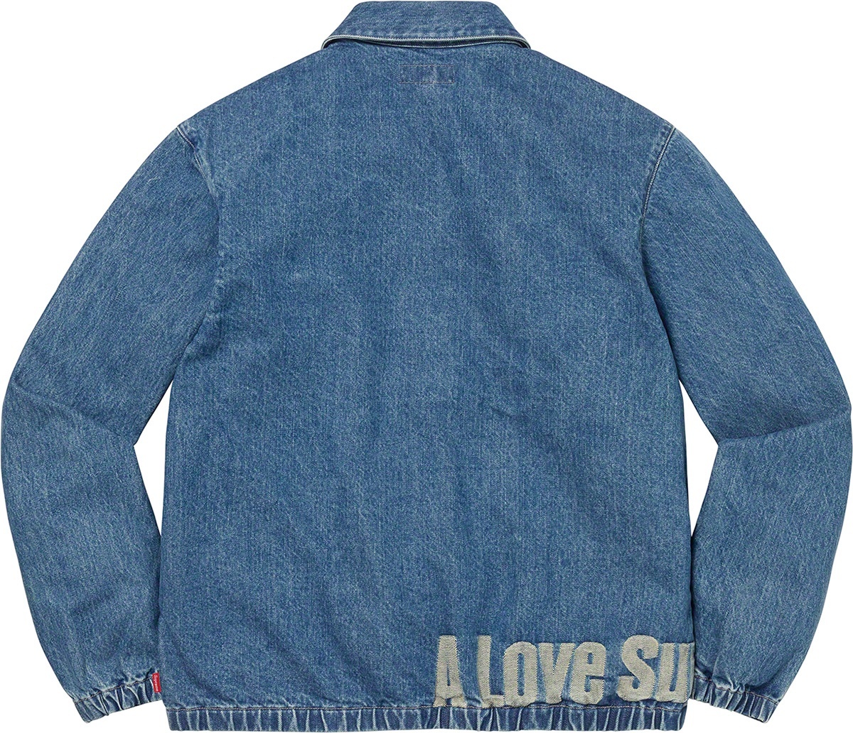 John Coltrane A Love Supreme Denim Harrington Jacket view 4